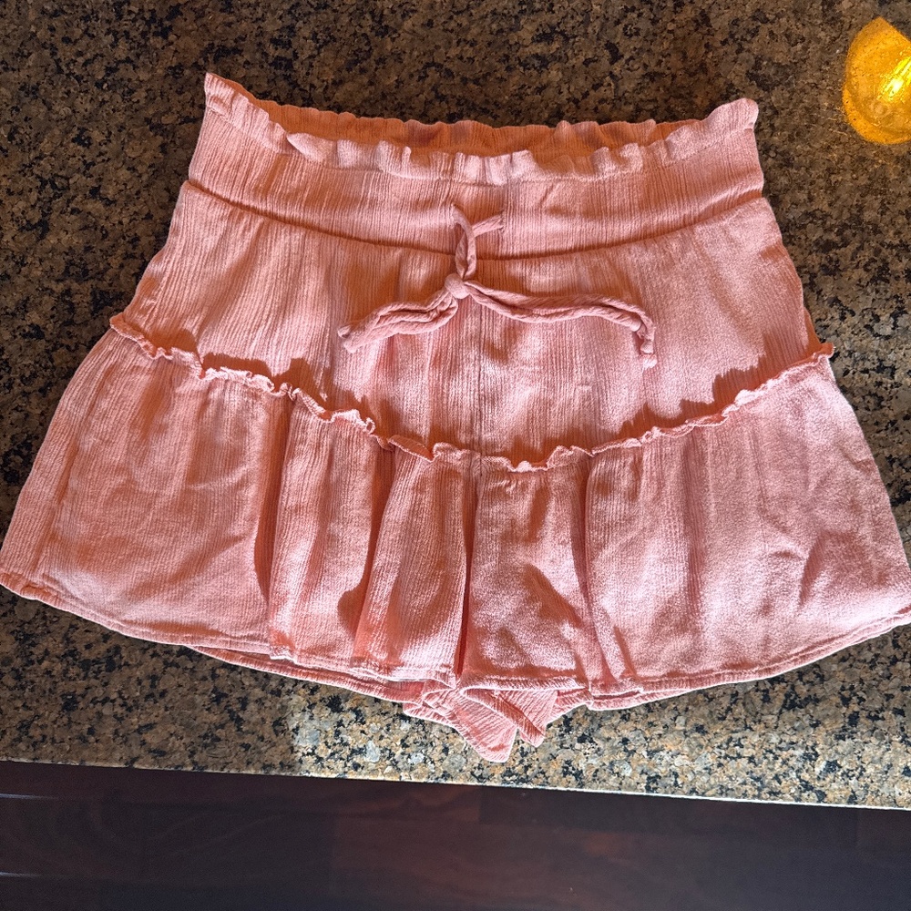 Altar’d State Pink Kendall Shorts Size Medium